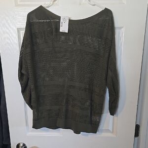 Olive Green Women's Sweater